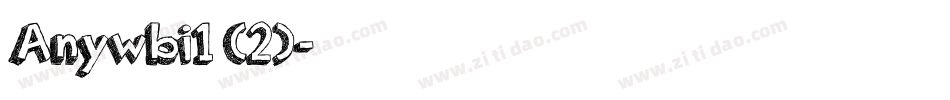 Anywbi1 (2)字体转换